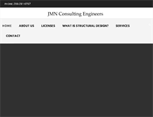 Tablet Screenshot of jmnengineers.com